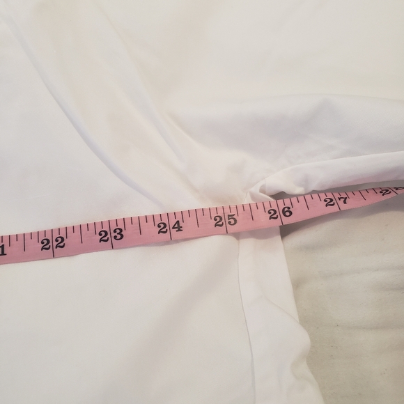 CAARA. WHITE SHIRT DRESS...SIZE L - Picture 14 of 15